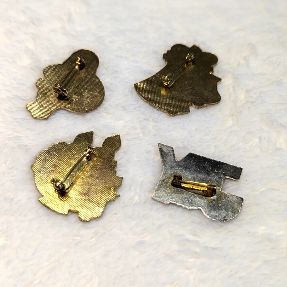 N/A excellent brooches enamel